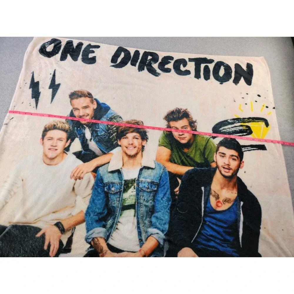 One Direction Throw blanket Photo‎ Print size 46 x 58 Band Album Musical Group